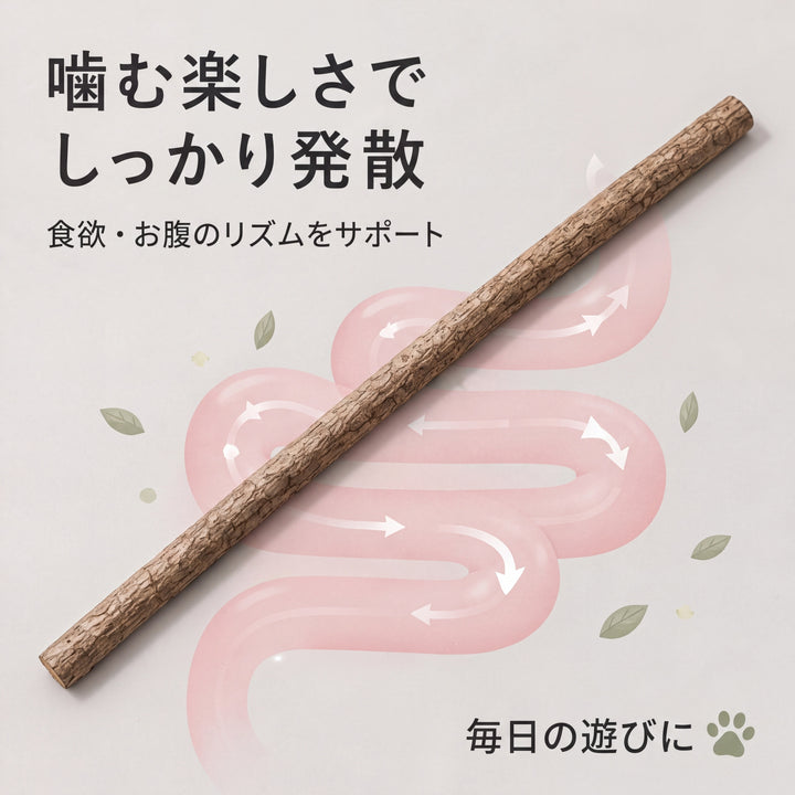 天然またたびスティック 猫用 48cm超ロング